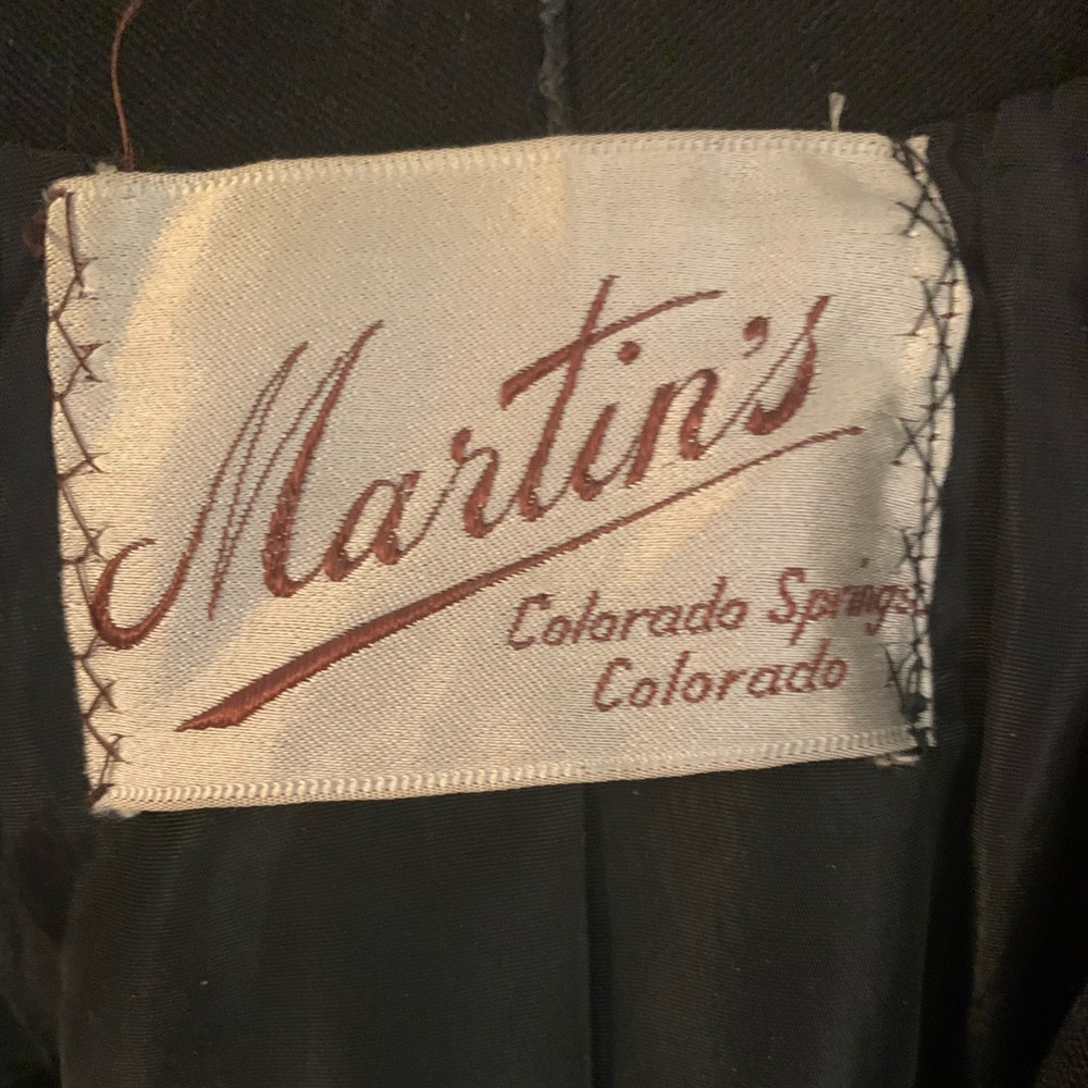 1940’s to 1950s Black Dress coat. The Quality!! So Flattering! - Picture 5 of 6